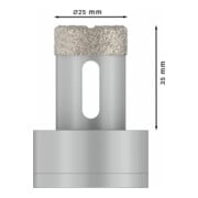 Disques à tronçonner diamantés X-LOCK Best for Ceramic Dry Speed 25x35 25 x 35 mm-5