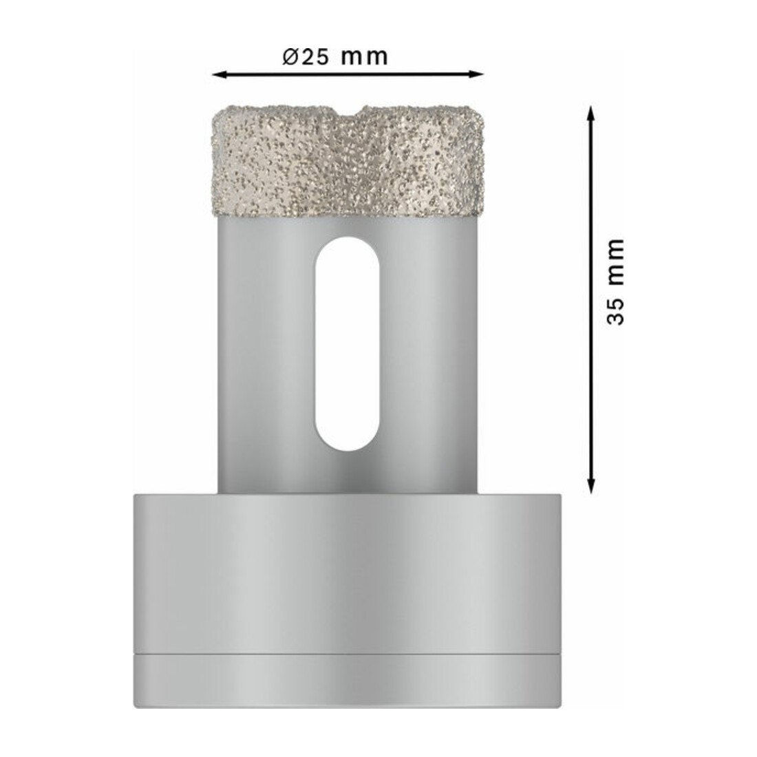 Disques à tronçonner diamantés X-LOCK Best for Ceramic Dry Speed 25x35 25 x 35 mm