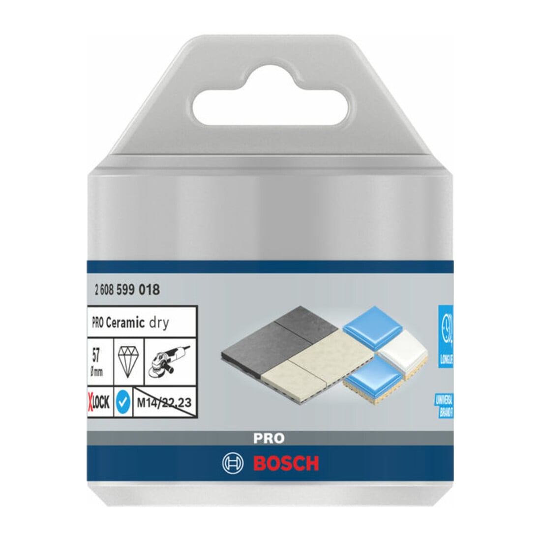 Disques à tronçonner diamantés X-LOCK Best for Ceramic Dry Speed 57x35 57 x 35 mm