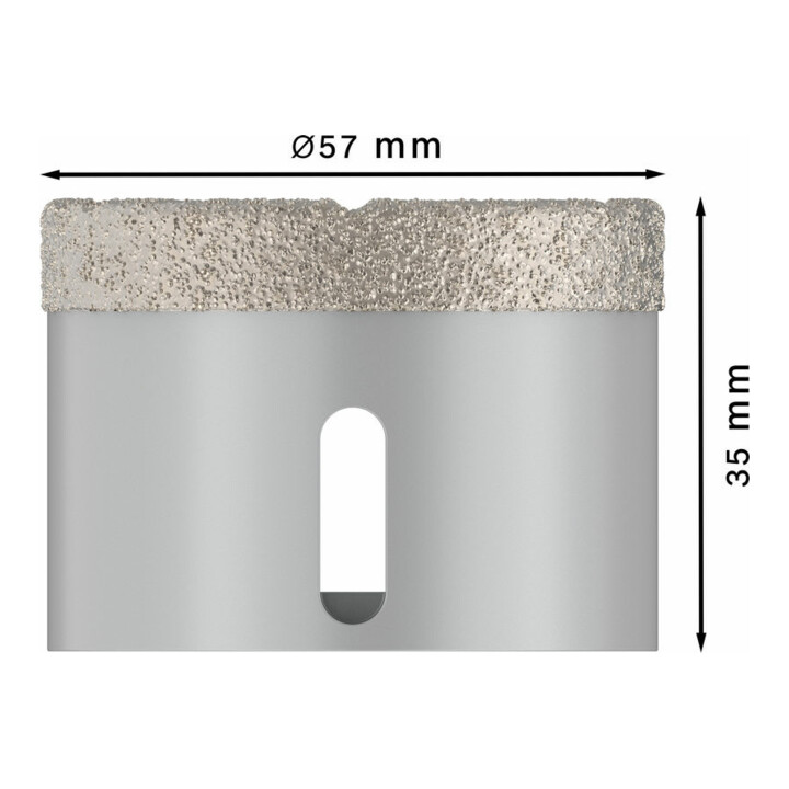 Disques à tronçonner diamantés X-LOCK Best for Ceramic Dry Speed 57x35 57 x 35 mm