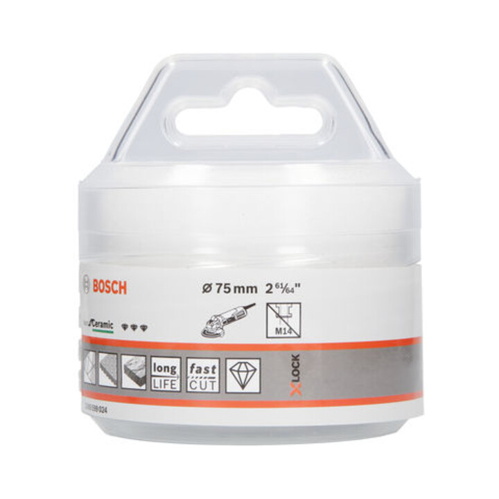 Disques à tronçonner diamantés X-LOCK Best for Ceramic Dry Speed 75x35 75 x 35 mm