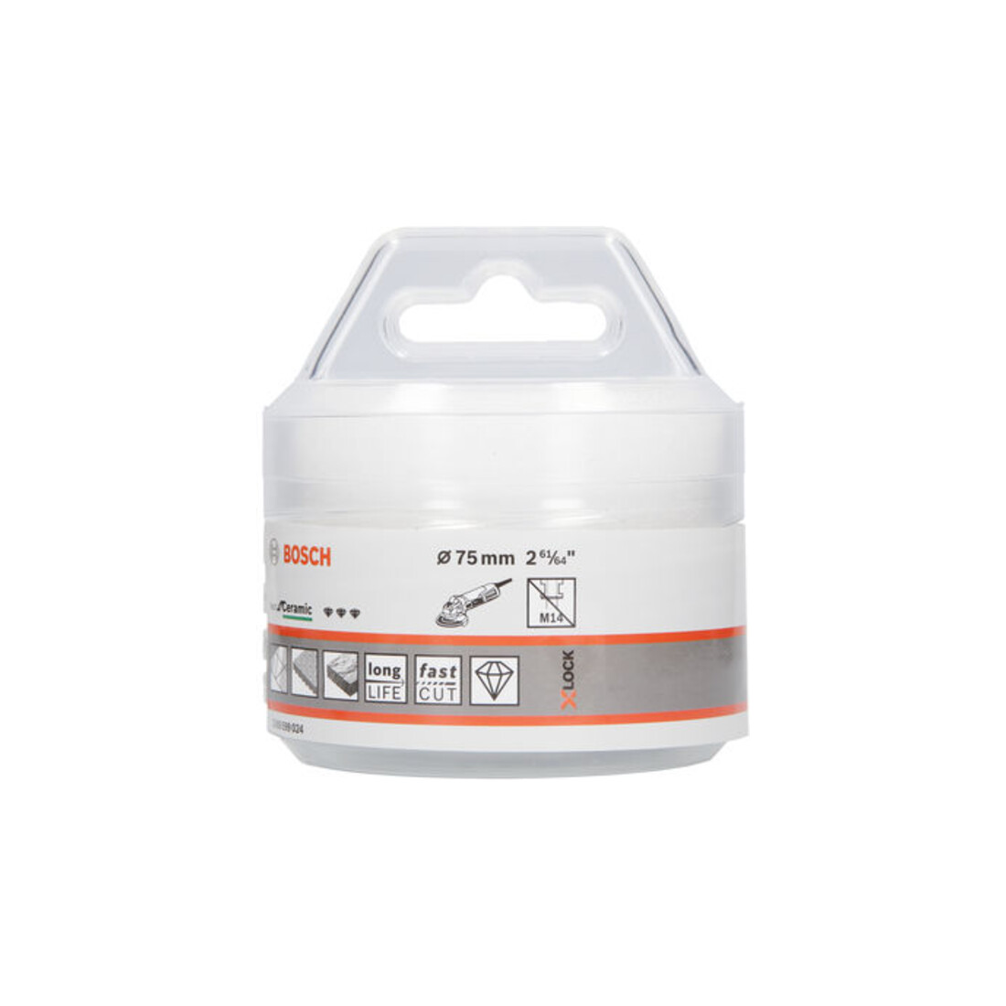 Disques à tronçonner diamantés X-LOCK Best for Ceramic Dry Speed 75x35 75 x 35 mm