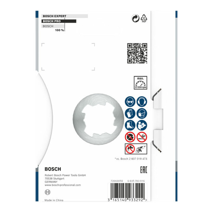 Disques à tronçonner diamantés X-LOCK Best for Ceramic Extra Clean Turbo 115x22,23x1,4x7 115 x 22,23 x 1,4 x 7 mm