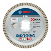 Disque diamanté Bosch X-LOCK Best for Ceramic Extra Clean Turbo