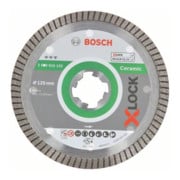 Disque diamanté Bosch X-LOCK Best for Ceramic Extra Clean Turbo