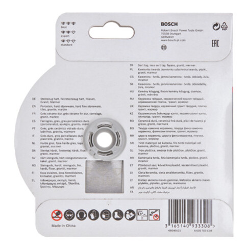 Disque diamanté Bosch X-LOCK Best for Ceramic Extra Clean Turbo