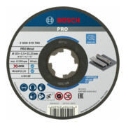 Disques à tronçonner droits Bosch, Standard for Metal X-Lock, diamètre 115 mm