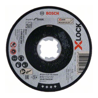 Bosch X-LOCK Cutting Disc Expert pour Inox AS 46 T