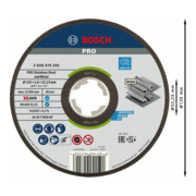 Bosch X-LOCK Cutting Disc Expert pour Inox AS 46 T-4