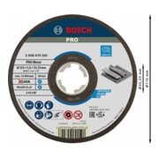 Bosch X-LOCK Cutting Disc Expert pour Metal AS 46 S BF-4