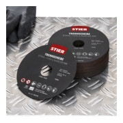 Disques à tronçonner STIER, acier, 25 pièces-4