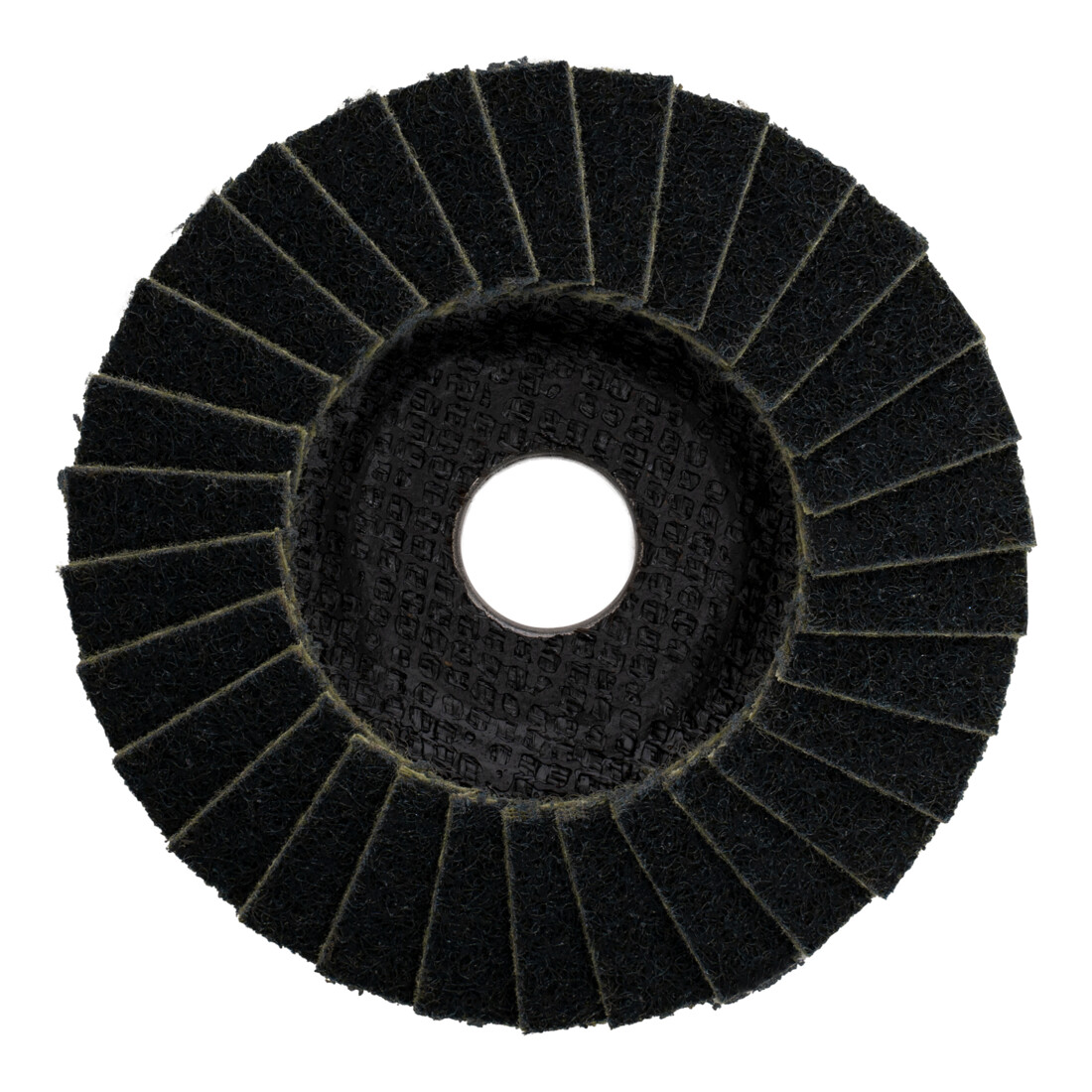 Disques abrasifs à lamelles en nylon STIER 125 x 18 x 22,23 mm, grain grossier, 5 pièces