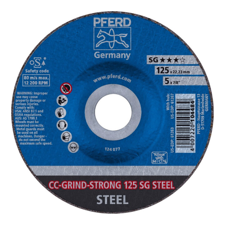 Disques abrasifs CC-GRIND®-STRONG PFERD