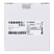 Disques abrasifs en fibre X-LOCK, Ø 125 mm, G 24, R444, Expert for Metal, 1 pc D= 125 mm ; K= 24