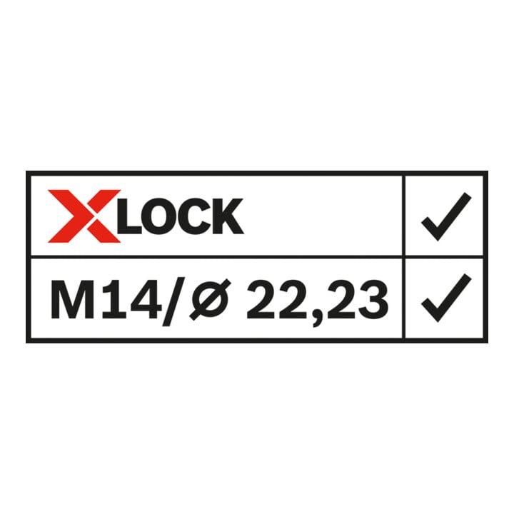 Disques abrasifs en fibre X-LOCK, Ø 125 mm, G 24, R444, Expert for Metal, 1 pc D= 125 mm ; K= 24