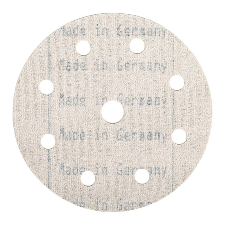 Disques abrasifs pour le bois STIER D125 / P100 / 8 trous, 25 pièces