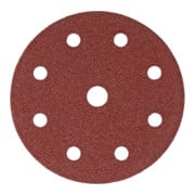 Disques abrasifs pour le bois STIER D125 / P60 / 8 trous, 25 pièces-2