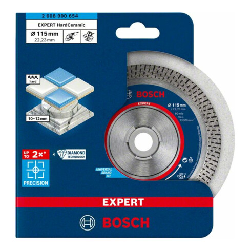 Disques de coupe Bosch EXPERT en céramique dure diamantée