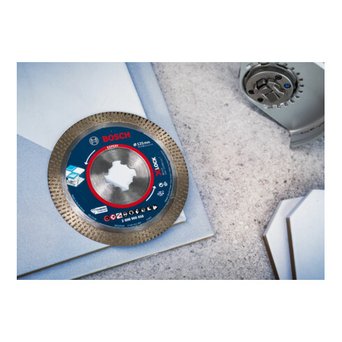 Disques de coupe diamantés Bosch EXPERT HardCeramic X-LOCK