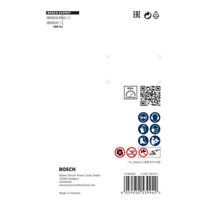 Disques de coupe diamantés Bosch Expert MultiMaterial, 115 x 22,23 x 2,2 x 12 mm
