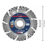 Disques de coupe diamantés Bosch Expert MultiMaterial, 115 x 22,23 x 2,2 x 12 mm-5