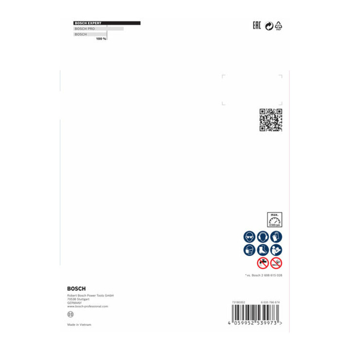 Disques de coupe diamantés Bosch Expert MultiMaterial, 180 x 22,23 x 2,4 x 12 mm