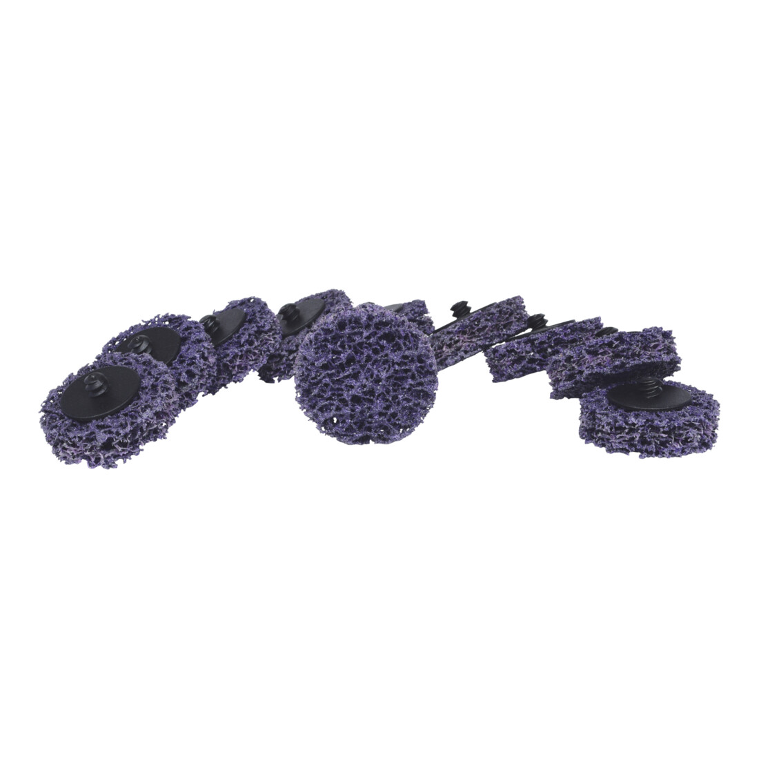 Disques de ponçage, Ø50mm, violet, pack de 10