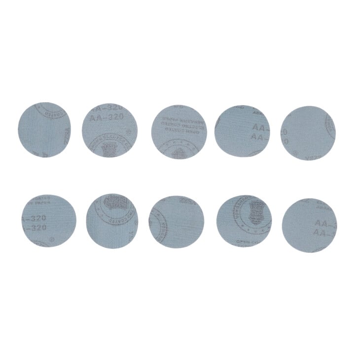 Disques de ponçage, Grains 320 Ø 75mm, pack de 10