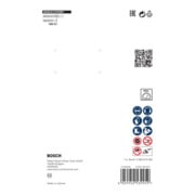 Disques diamantés multi-matériaux Bosch Expert, 125 x 22,23 x 2,2 x 12 mm-2