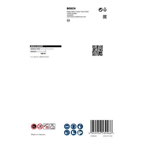 Disques diamantés multi-matériaux Bosch Expert, 150 x 22,23 x 2,4 x 12 mm