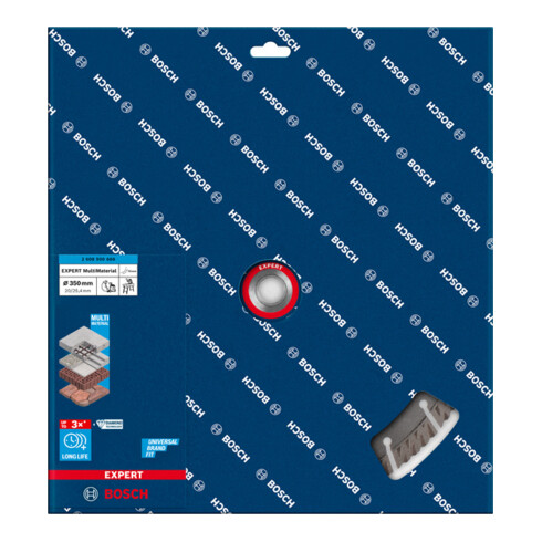 Disques diamantés multi-matériaux Bosch Expert, 350 x 20/25,40 x 3.3 x 15 mm