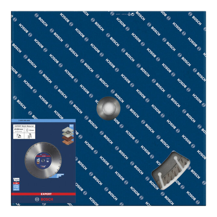 Disques diamantés multi-matériaux Bosch Expert, 450 x 25,40 x 3,3 x 12 mm