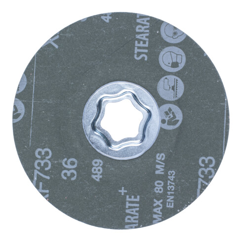 Disques fibre COMBICLICK PFERD - CC-FS 115 CO-ALU 36