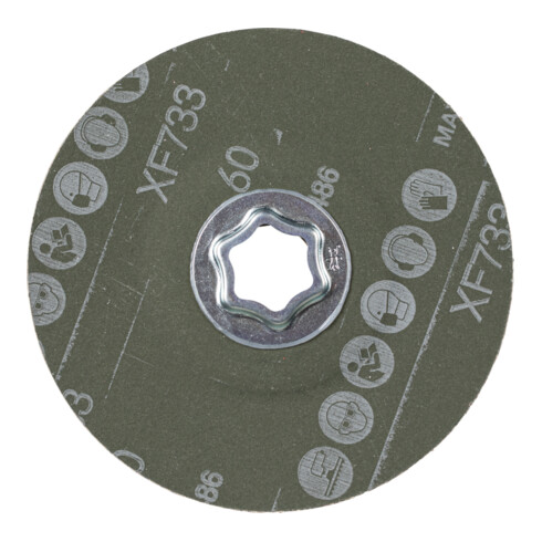 Disques fibre COMBICLICK PFERD - CC-FS 125 CO-ALU 60