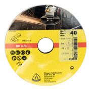 Disque en fibre Klingspor CS 561, Lxl 125X22