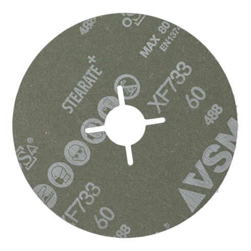 Disques fibre PFERD - FS 125-22 CO-ALU 60