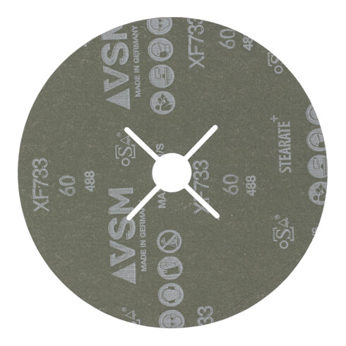 Disques fibre PFERD - FS 180-22 CO-ALU 60