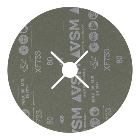 Disques fibre PFERD - FS 180-22 CO-ALU 80