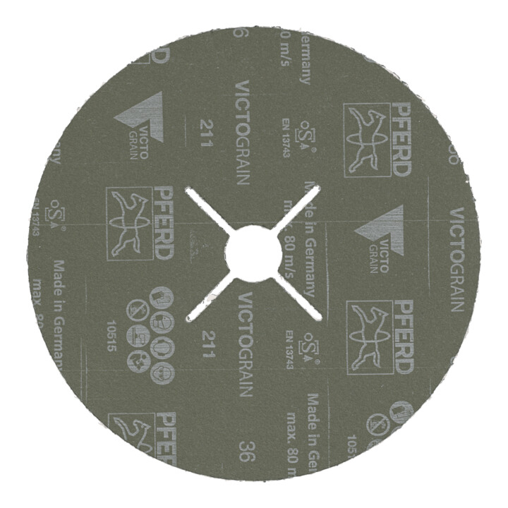 Disques fibre PFERD - FS 180-22 VICTOGRAIN 36