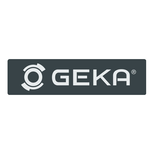 Distributeur à deux voies GEKA plus laiton nickelé filetage int. 3/4 po. GEKA