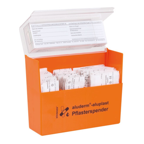 Distributeur de plâtre Söhngen aluderm®-aluplast 160x122x57mm