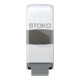 Distributeur de savon Stoko Vario Ultra H330xl135xP135env.mm 1 oder 2 l blanc St-1