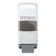 Distributeur de savon Stoko Vario Ultra H330xl135xP135env.mm 1 oder 2 l blanc St