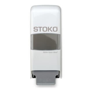 Distributeur de savon Stoko Vario Ultra H330xl135xP135env.mm 1 oder 2 l blanc St