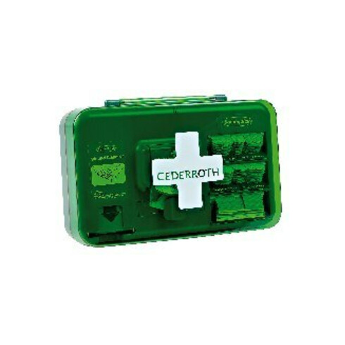 Distributeur de soins des plaies B306×H155×P155 env. vert, transparent