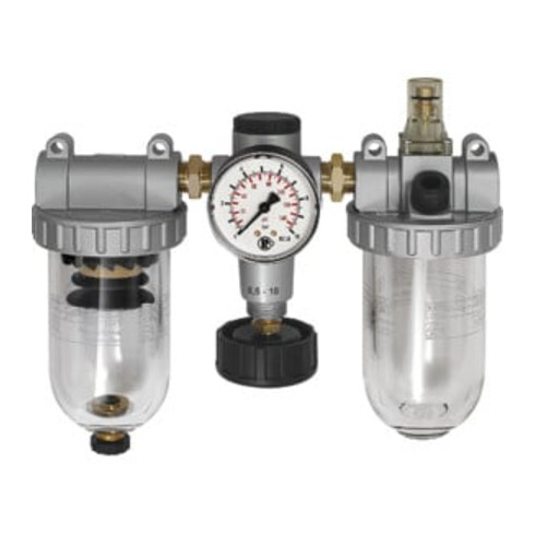 Distributeur pneumatique standard filetage mm 19,17 semi-automatique BG III 3-pc