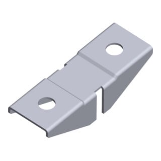 DIY, Aufsteckhalter 11612 zweiseitig,B 45mm Edelstahl
