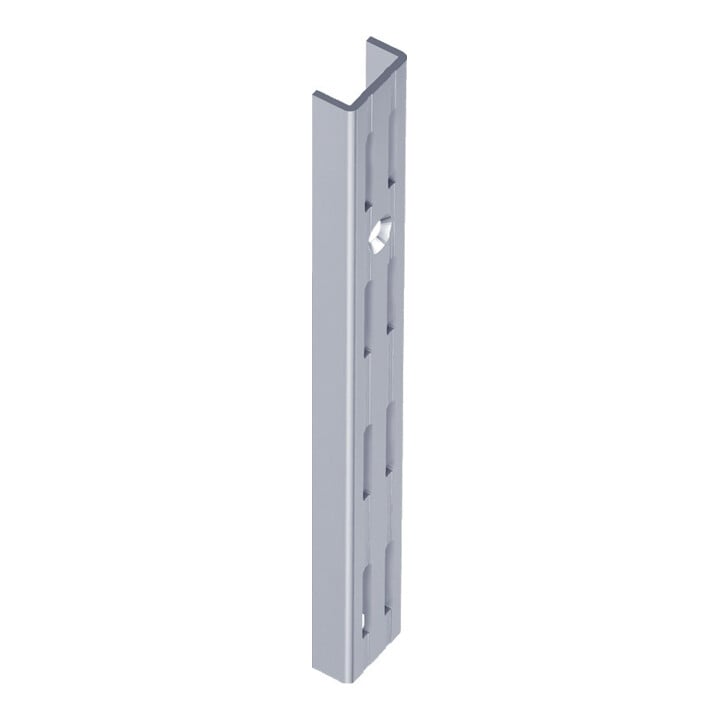 DIY, Rail mural 10002 double rangée, L 1.400 mm blanc