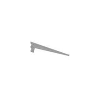 DIY, Support 10100 pour rail mural, P 600 mm gris, aluminium blanc