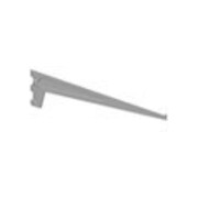 DIY, Support 10100 pour rail mural, P 600 mm gris, aluminium blanc